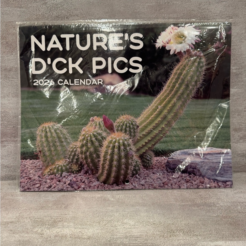 Nature's D*ck Pics 2026 Calendar